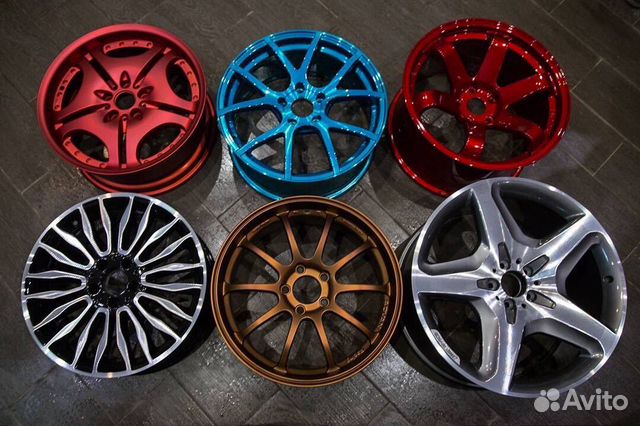 Порошковая покраска дисков Порошковая покраска дисков