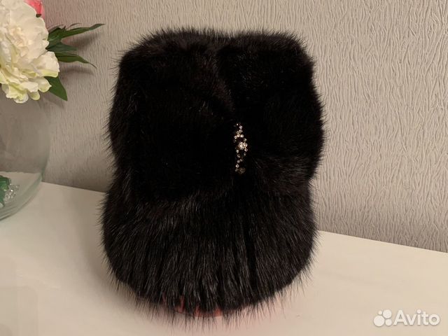 Женская шапка из меха норки Женская шапка из меха норки