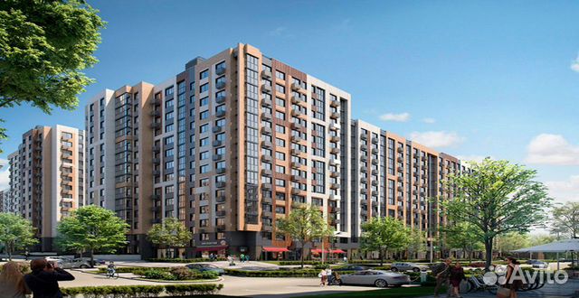 3-к квартира, 64.8 м², 2/14 эт.