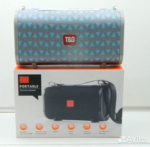 Портативная колонка Portable TG 123 Портативная колонка Portable TG 123