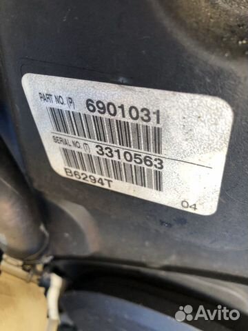 Двигатель Volvo S80 T6 XC90 T6 B6294T