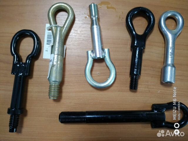 Крюки буксировочные Хундай Киа Рено Форд Дэу и др Крюки буксировочные Хундай Киа Рено Форд Дэу и др