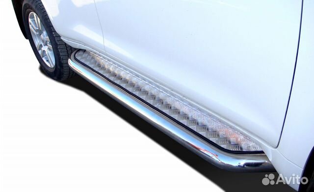 Пороги Toyota Land Cruiser Prado 150 76 ммм Пороги Toyota Land Cruiser Prado 150 76 ммм
