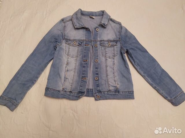 Джинсовая куртка Zara рост 152, на девочку Джинсовая куртка Zara рост 152, на девочку