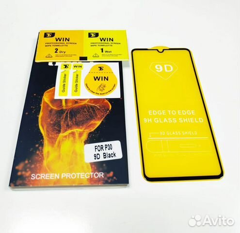 Защитное стекло Huawei p30