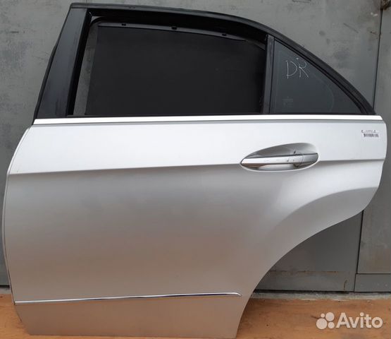 Дверь задняя левая Мерседес Е class W212 в сборе