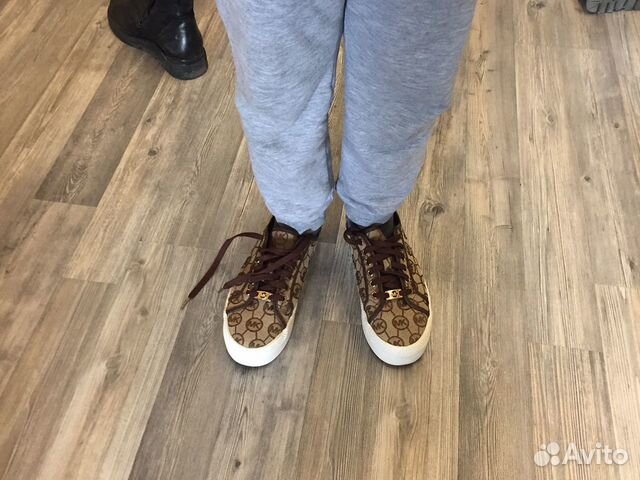 Кеды на платформе michael kors