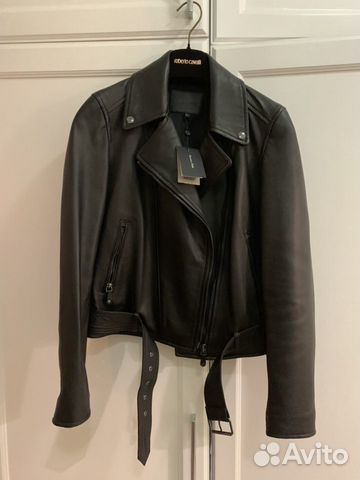 Кожаная куртка косуха Massimo Dutti Кожаная куртка косуха Massimo Dutti