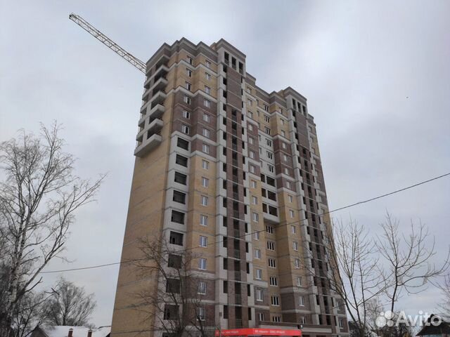 2-к квартира, 56.4 м², 6/16 эт.