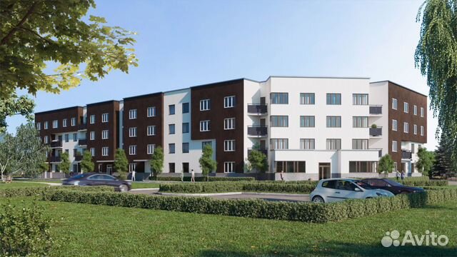 1-к квартира, 35.6 м², 2/4 эт.