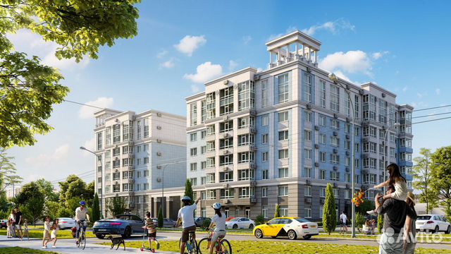 3-к квартира, 73.8 м², 6/8 эт.