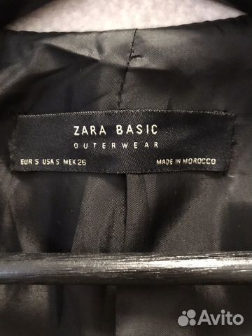 Пальто zara