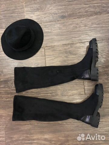 Сапоги ботфорты zara Сапоги ботфорты zara