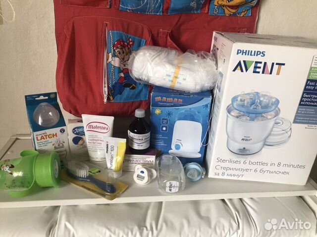 Стерилизатор Avent, подогреватель, бутылочки Новые
