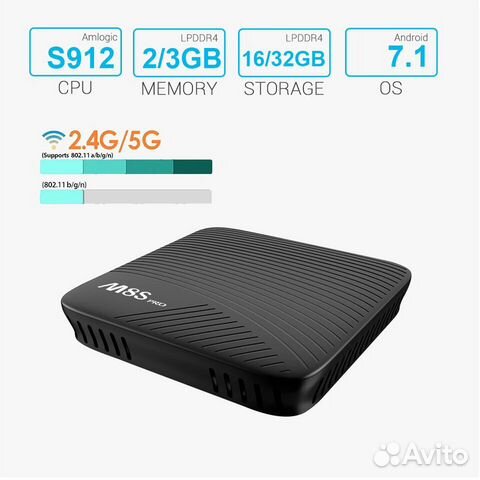 Смарт тв приставка Mecool m8 pro новая Смарт тв приставка Mecool m8 pro новая