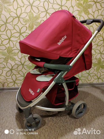 Прогулочная коляска Babyton Cosmo Red