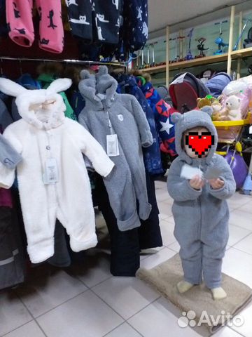 Новый теплый флисовый комбинезон крокид/Crockid Новый теплый флисовый комбинезон крокид/Crockid
