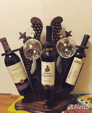 Подставка для бутылки вино Подставка для бутылки вино
