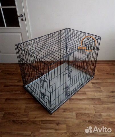Клетка для собак/кошек №3, 76х53х58 см,с поддоном
