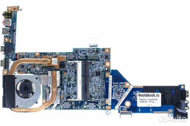 Мат плата неисправная Acer Aspire 4810T MBN78