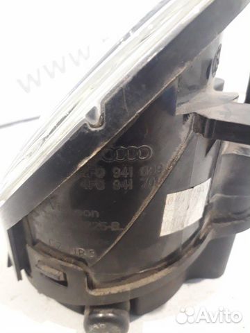 Левая туманка audi A6 C6 4F0941699 Левая туманка audi A6 C6 4F0941699