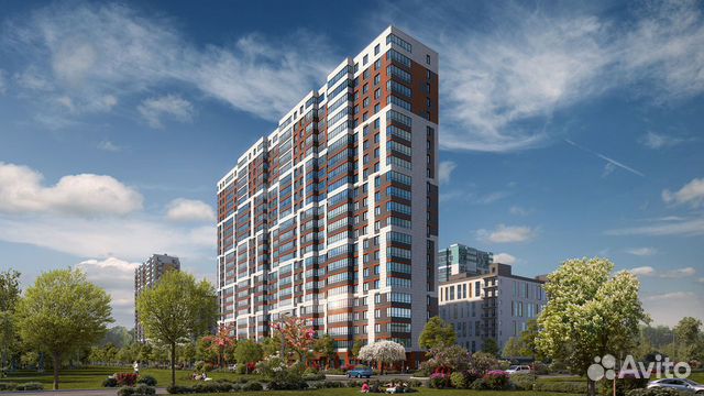 2-к квартира, 60.8 м², 12/21 эт.