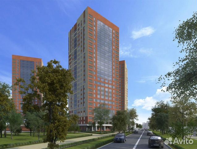 2-к квартира, 56 м², 9/25 эт.