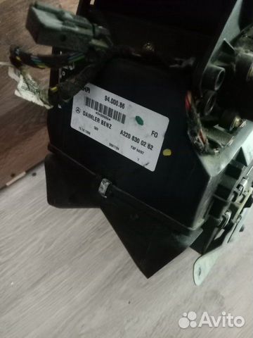 Печка задняя в сборе w220