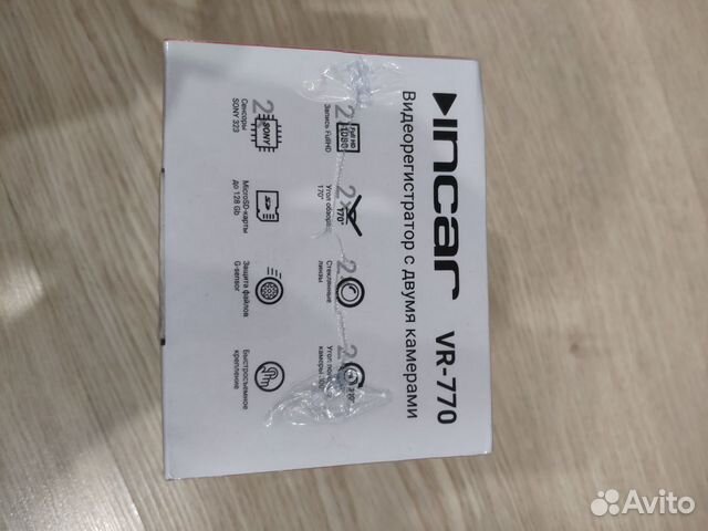 Видеорегистратор автомобильный incar vr-770