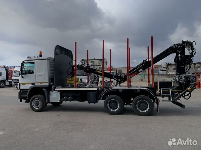 Лесовоз Mercedes-Benz Actros 3346А Loglift 96ST97 Лесовоз Mercedes-Benz Actros 3346А Loglift 96ST97