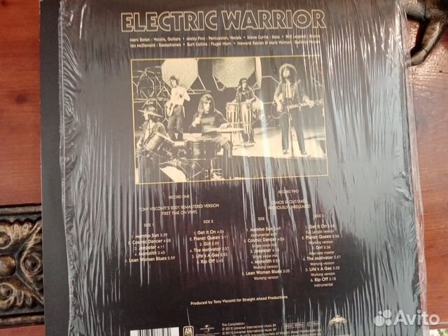 Виниловая пластинка T Rex Electric Warrior 2 Lp ml Виниловая пластинка T Rex Electric Warrior 2 Lp ml
