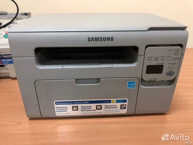 Samsung scx 3400 двоит изображение