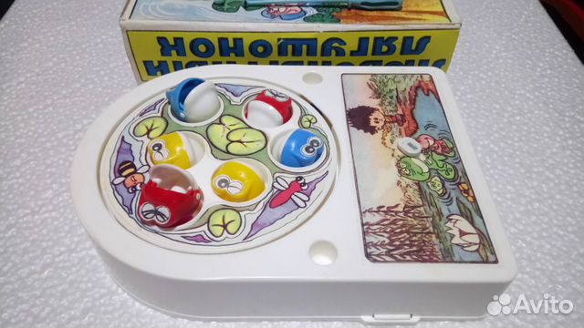 Игра Любопытный лягушонок СССР