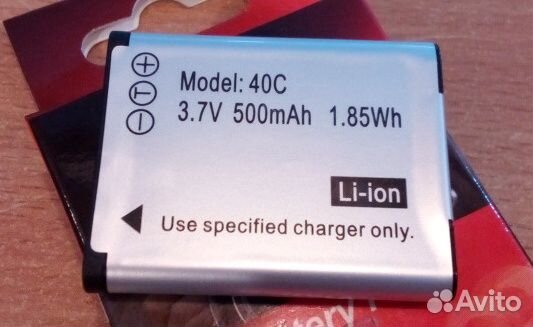 Аккумулятор для в.регистратора 40С