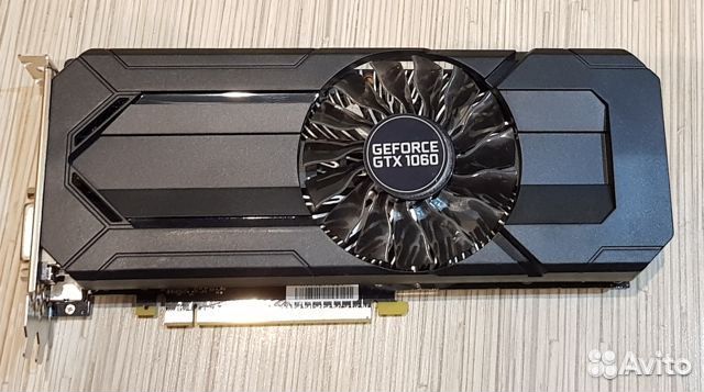 Видеокарта Palit GeForce GTX 1060 stormx 3G Видеокарта Palit GeForce GTX 1060 stormx 3G