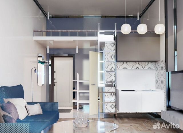 Студия, 16.4 м², 2/8 эт. Студия, 16.4 м², 2/8 эт.