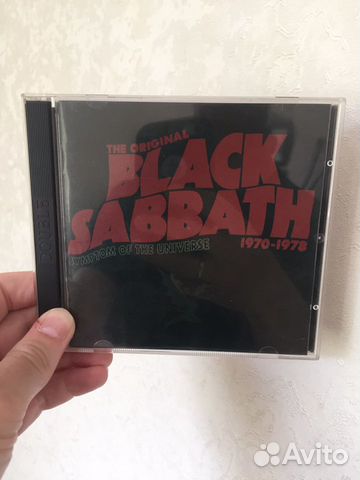 Black Sabbath double CD лицензия