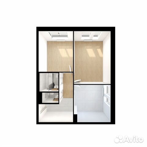 2-к квартира, 54.1 м², 23/25 эт.