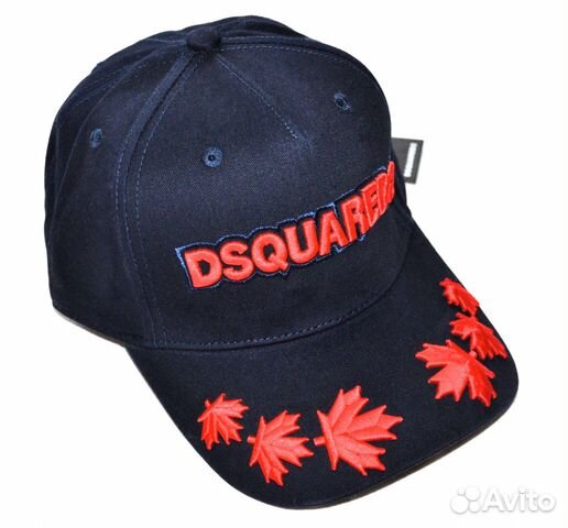 Кепка / бейсболка / Dsquared / новая (темно-синяя)
