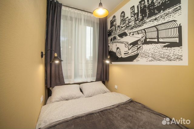 

Квартира-студия, 10 м², 1 кровать