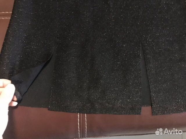 Футболка чёрная Vogue С люрексом новая бусины цепо Футболка чёрная Vogue С люрексом новая бусины цепо