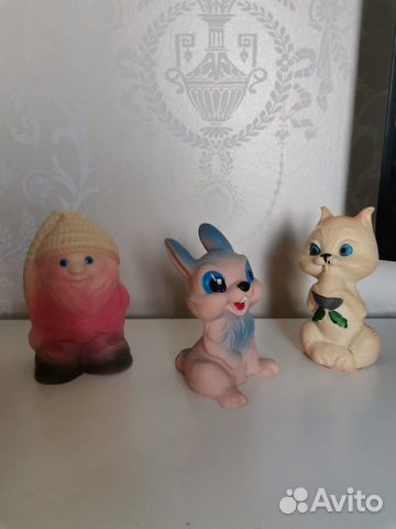 Резиновые игрушки СССР Резиновые игрушки СССР