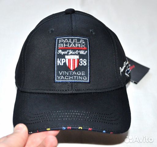 Кепка / бейсболка / Paul Shark / новая (черная)