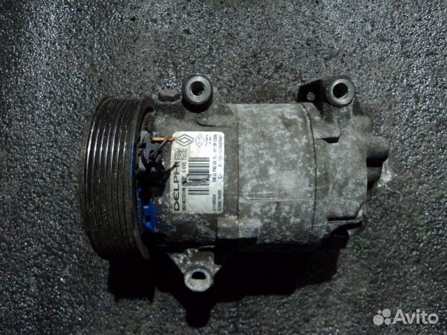 Компрессор кондиционера Renault Megane K4J Компрессор кондиционера Renault Megane K4J
