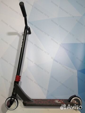 Трюковой самокат Explore booger deluxe black новый