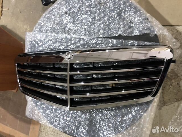 Решетка радиатора на Mercedes E 212 амг Авангард Решетка радиатора на Mercedes E 212 амг Авангард