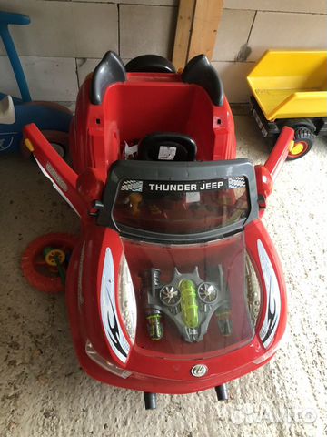 Электромобиль детский Thunder jeep