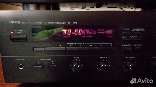 Yamaha RX-770, KX-393 Yamaha RX-770, KX-393
