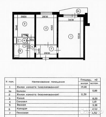 2-к квартира, 51 м², 8/17 эт. 2-к квартира, 51 м², 8/17 эт.