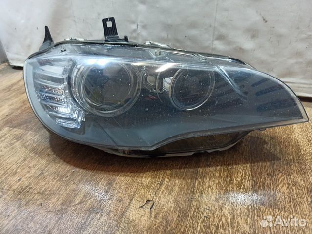 BMW X5 E70 X6 E71, правая фара головного света